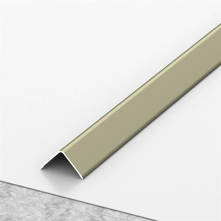 Silver L Shaped Corner Trim