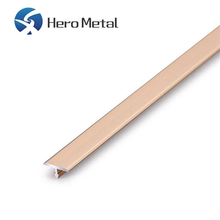 White Aluminum Profile Edge Trim