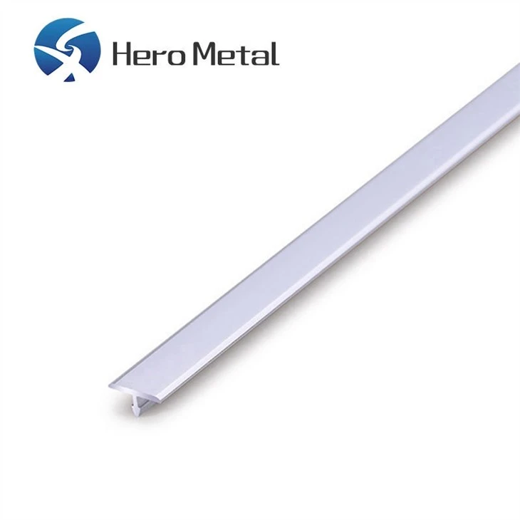 White Aluminum Profile Edge Trim