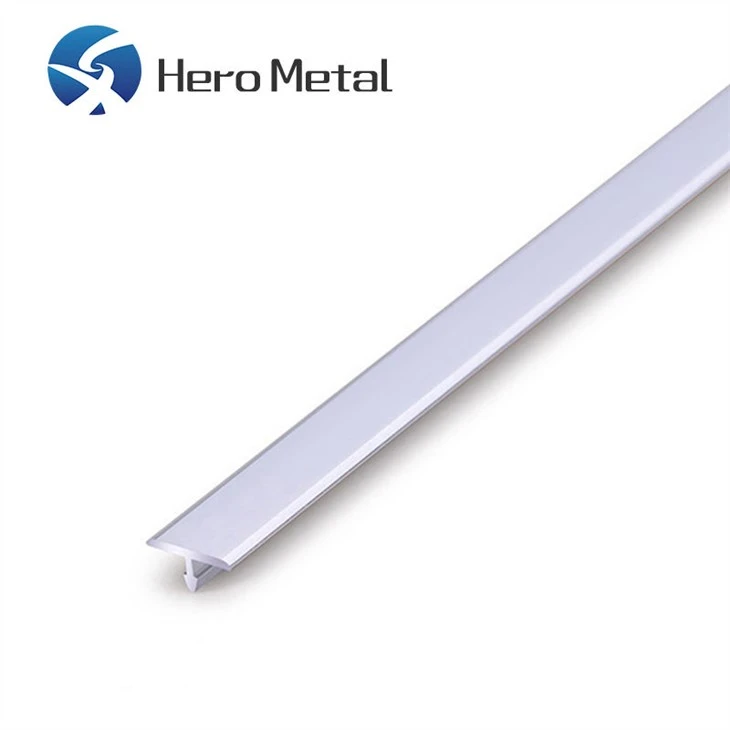 White Aluminum Profile Edge Trim