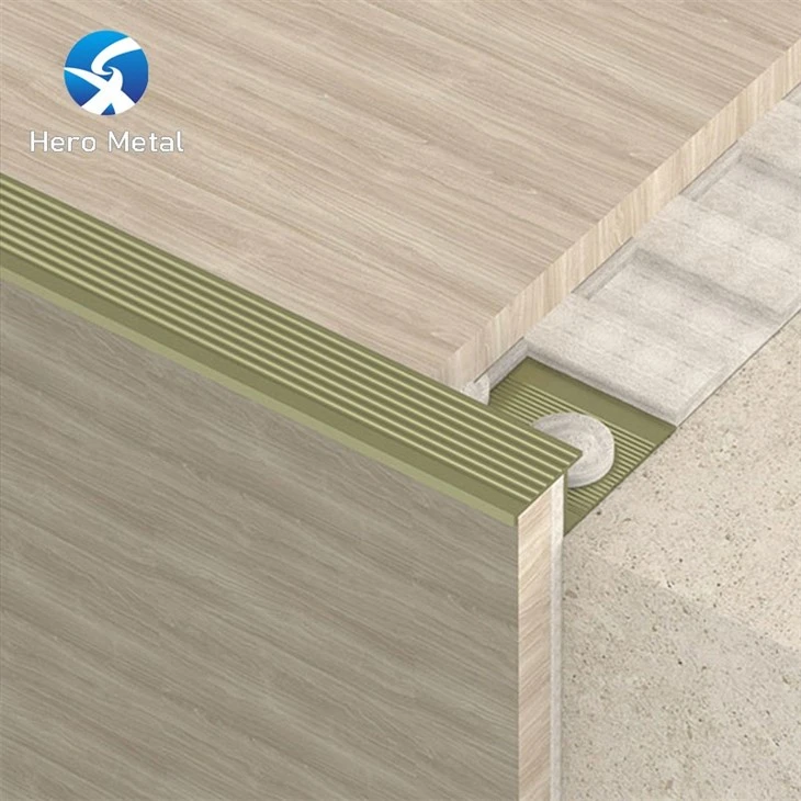 Z shaped stair nosing