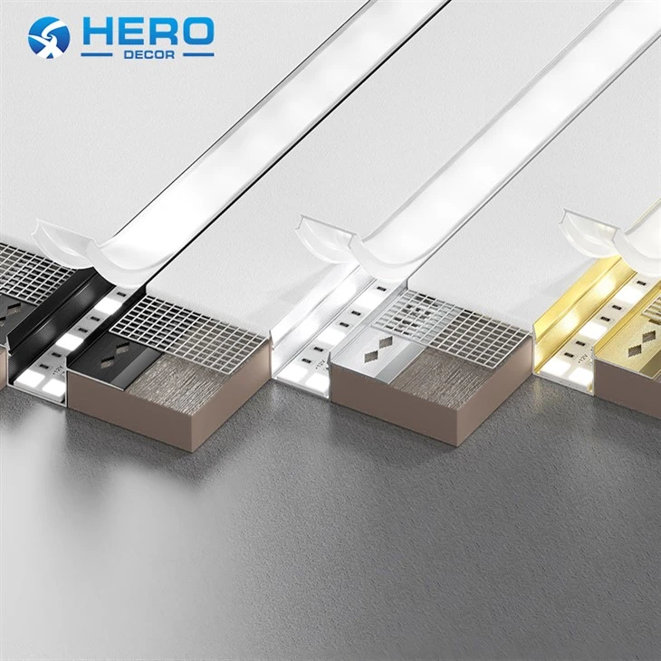 Led Aluminium Profile For Tiles factory