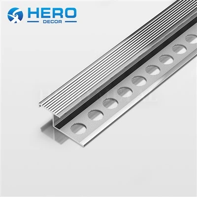 Aluminijasta oblika F, ne{0}}nedrseča stopnišča